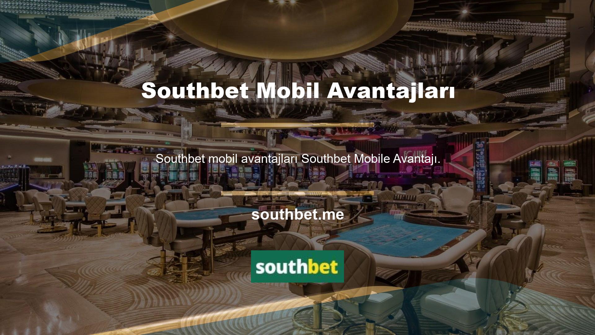Southbet Mobile Avantajını ziyaret etmelisiniz